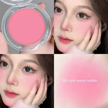 Matte Monochrome Blush – Natural, Waterproof & Soft Finish